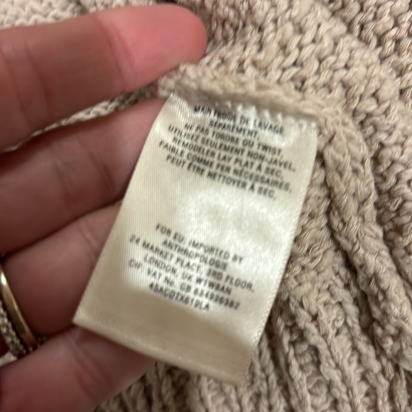 RARE- Anthropologie moth sweater - Picture 6 of 9